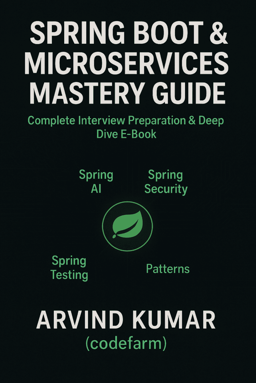 Spring Boot & Microservices Mastery Guide