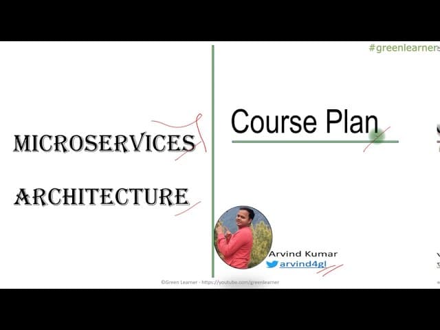 Microservices Architecture: Concepts & Patterns